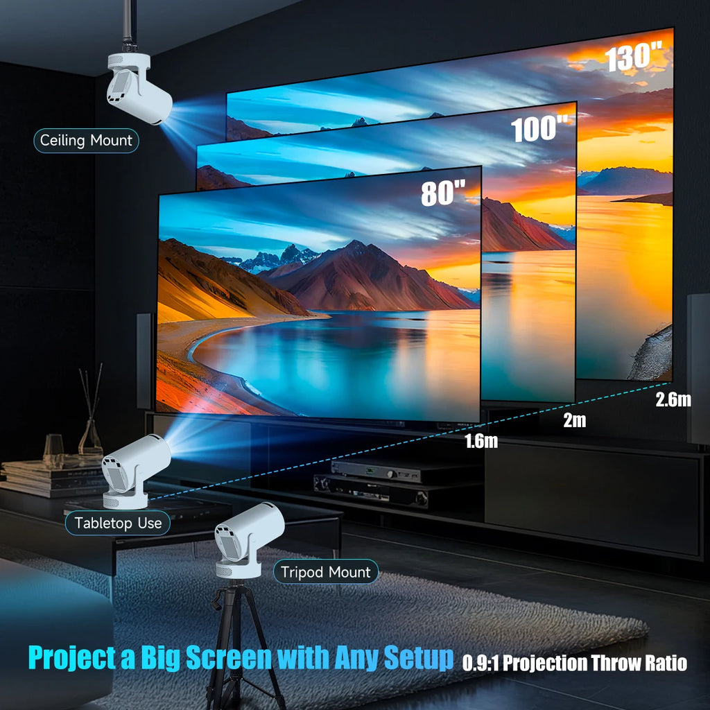 HyPro Mini Portable Cinema Projector